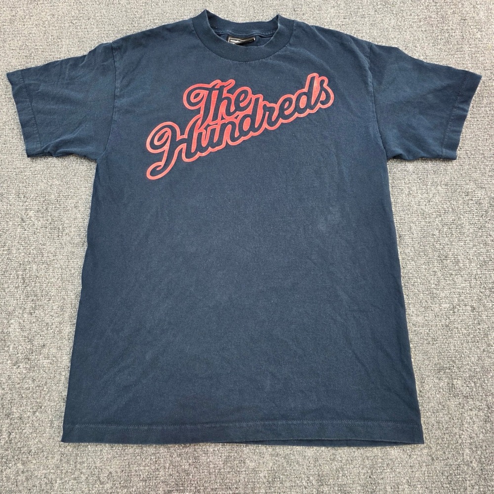 The‎ Hundreds Mens T-Shirt Graphic Logo Short Sleeve Casual Top